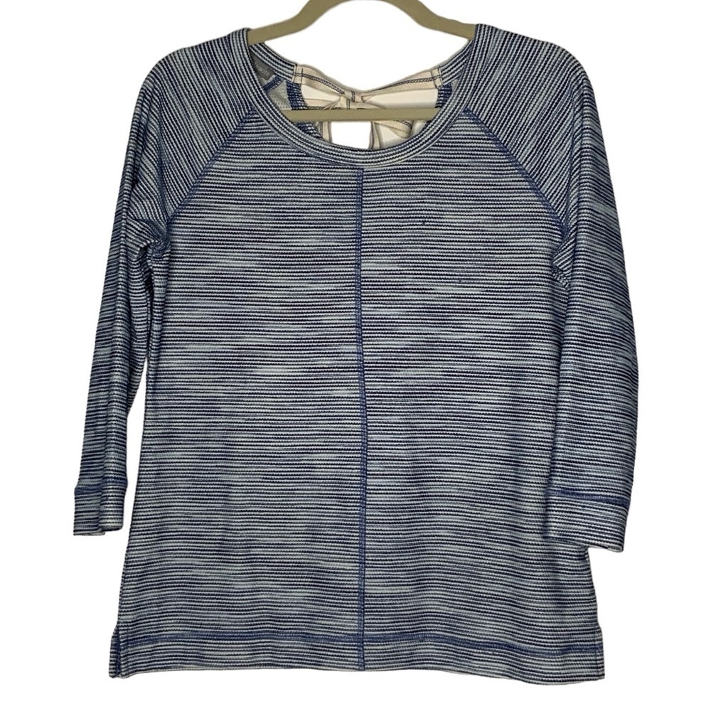T by Talbots long sleeve top with back tie. Size Sp